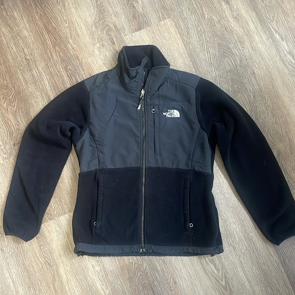Black Northface Denali Fleece Jacket Size Small